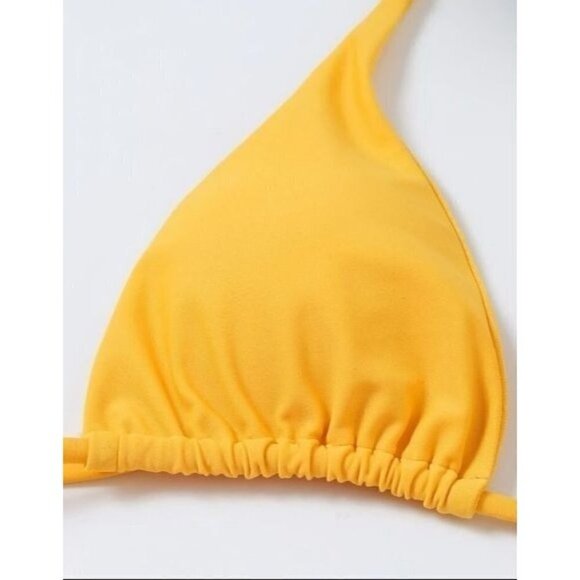 3pack Triangle Bikini Swimsuit With Beach Skirt👙✨ - Picture 3 of 7